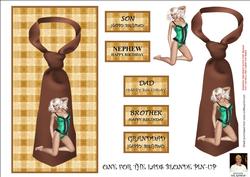 Blonde Pin-up==dl Card