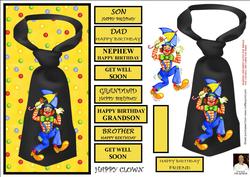 Happy Clown==dl Card