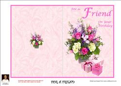 For a Friend 5x7 Card