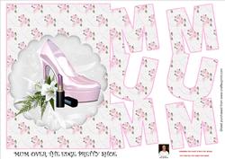 Mum Over the Edge Pretty Shoe