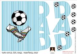 Dad Over the Edge-football Fan