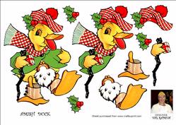Christmas Amish Duck