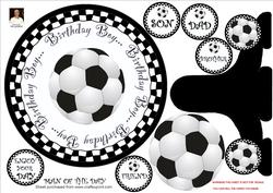 Man of the Day Monochrome Plate Card