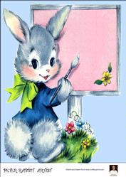A4 Peter Rabbit Artist