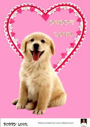 A4 Puppy Love