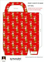 Rudolph Gift Bag