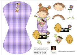 Buzzy Bee Wobble Card