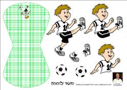 Footy Mad Wobble Card