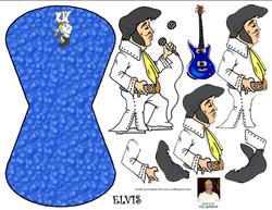 Elvis 2-wobble Card