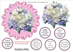 cup555998_116 - Floral Star Topper
