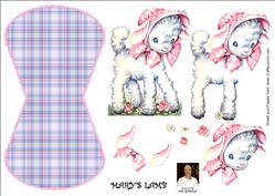 Mary's Lamb Wobble Card