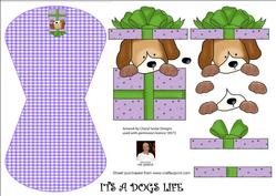 I'ts a Dogs Life -wobble Card