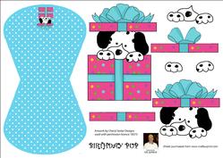 Birthday Pup -wobble Card