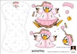 Snowtime-wobble Card