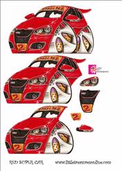 Red Super Car