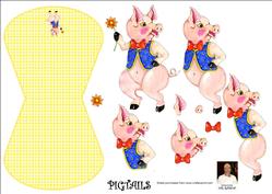 Pigtails-wobble Card