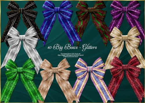 Big Bows - Glitter