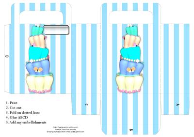 Boy/blue Birthday Favour Bag