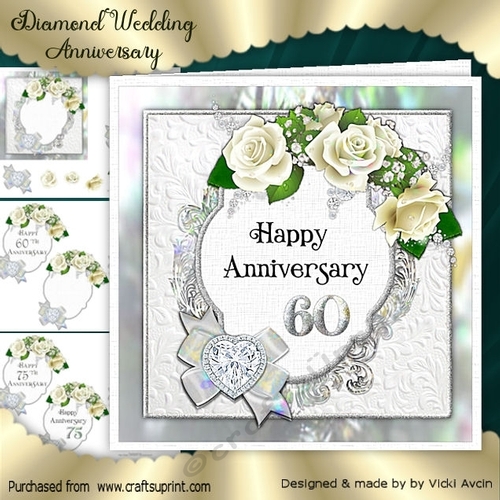 Diamond 60/75 Wedding Anniversary