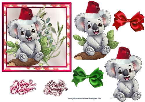 Australian Koala Christmas #2