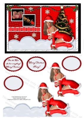 Saucy Santa Girl