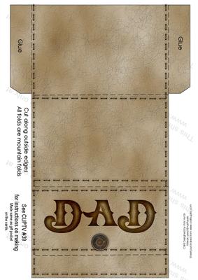 Fine Leather Dad Birthday Wallet