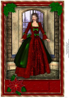 Christmas Belle A4