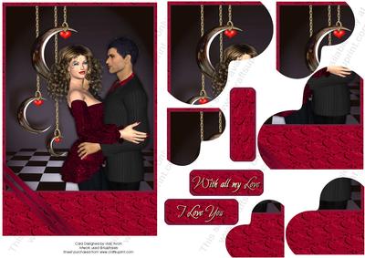 I Love You Valentines or Birthday