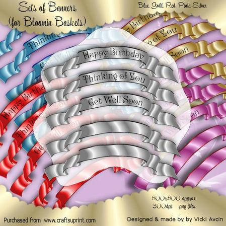 Ribbons to Suit Blooming Baskets