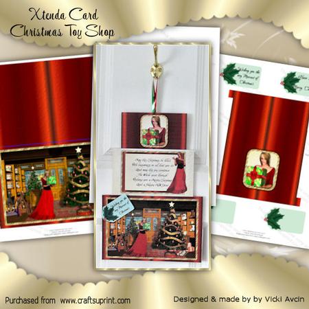 Xtenda Toy Shop Christmas Card