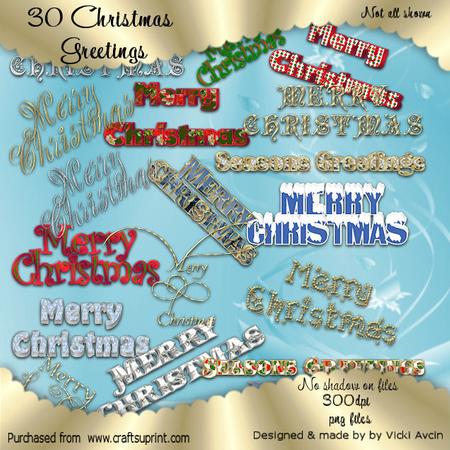 30 Christmas Greetings