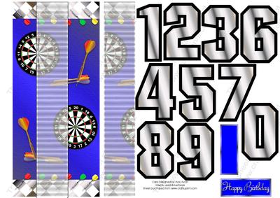 Dl Ribbon Centre Darts