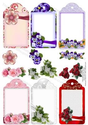 Floral Sentiment Tags