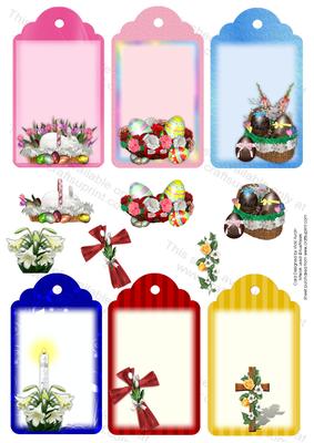 Easter Gift Tags