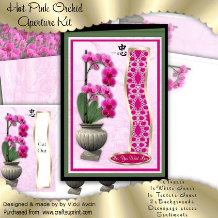 Hot Pink Orchid Aperture Birthday Kit