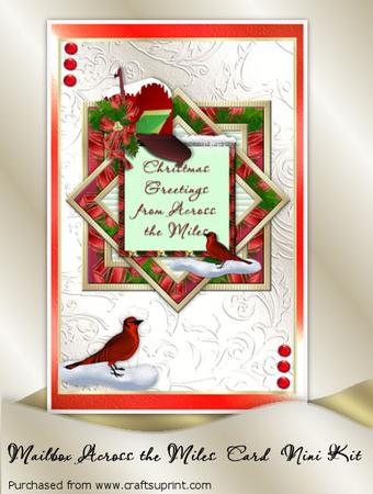 Across the Miles Card 1 Mini Kit