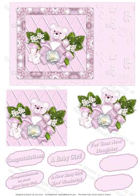 New Baby Girl Cluster Design