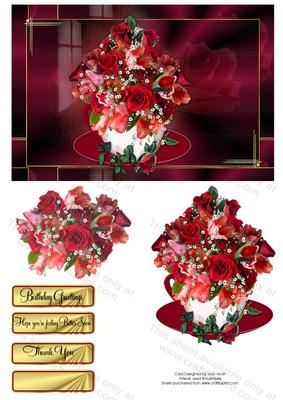 Red Roses in a Teacup