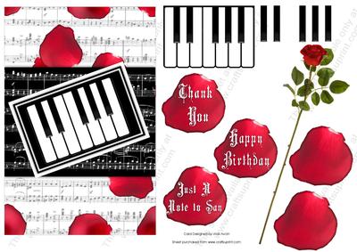 Black and White Collection Piano