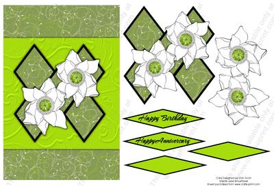 Peridot Diamond Anniversary or Birthday