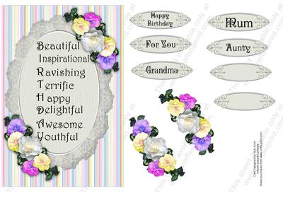 Colourful Camellia Birthday