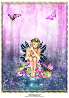 Woodland Fae A4 Topper