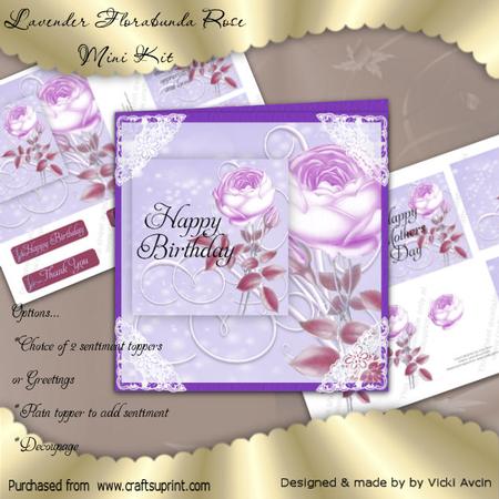 Lavender Florabunda Roses
