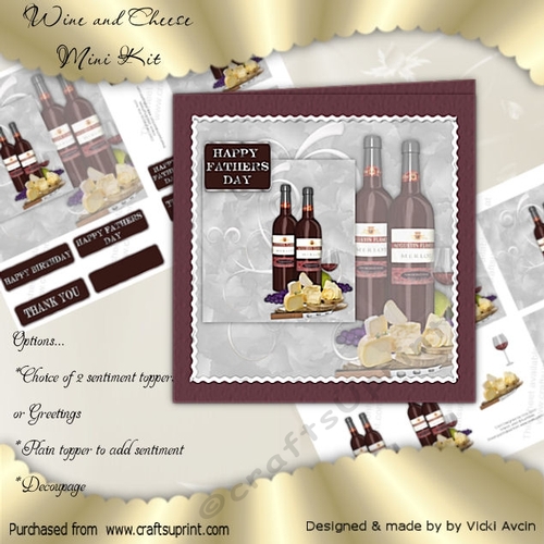 Wine and Cheese Mini Kit