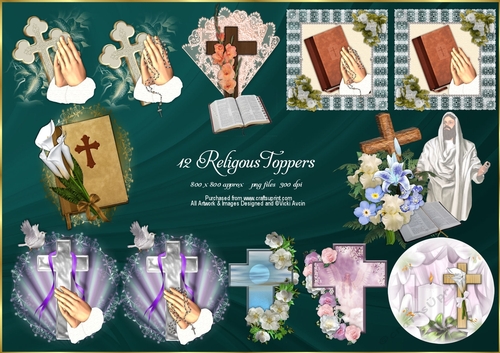 12 Religious designs