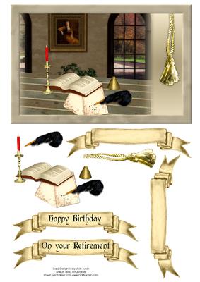 Nostalgia Birthday/retirement Card