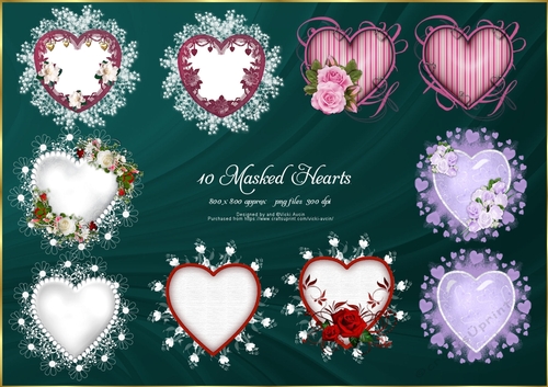 10 Masked Hearts