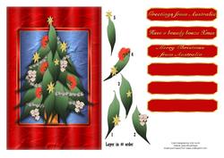 Australian Eucalyptus Leaf Christmas Tree