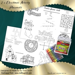cup1134768_543 Christmas Activity Placemats