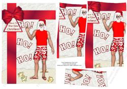 Aussie Santa in Boardys Christmas